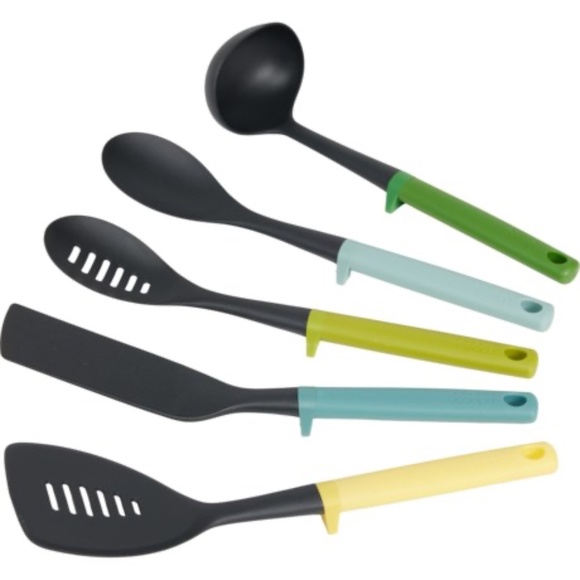 Joseph Joseph Duo 5-piece Cooking Utensil Set with Integrated Tool Rests - Picture 1 of 4